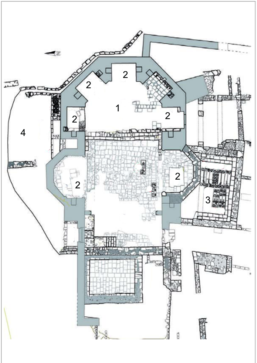 Plano del monasterio de Vallsanta